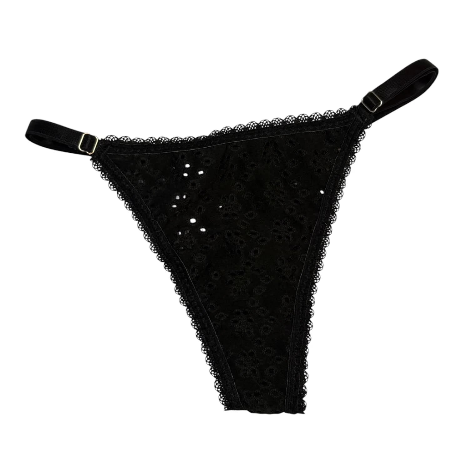 TANGUITAS Ajustables Negro Broderie