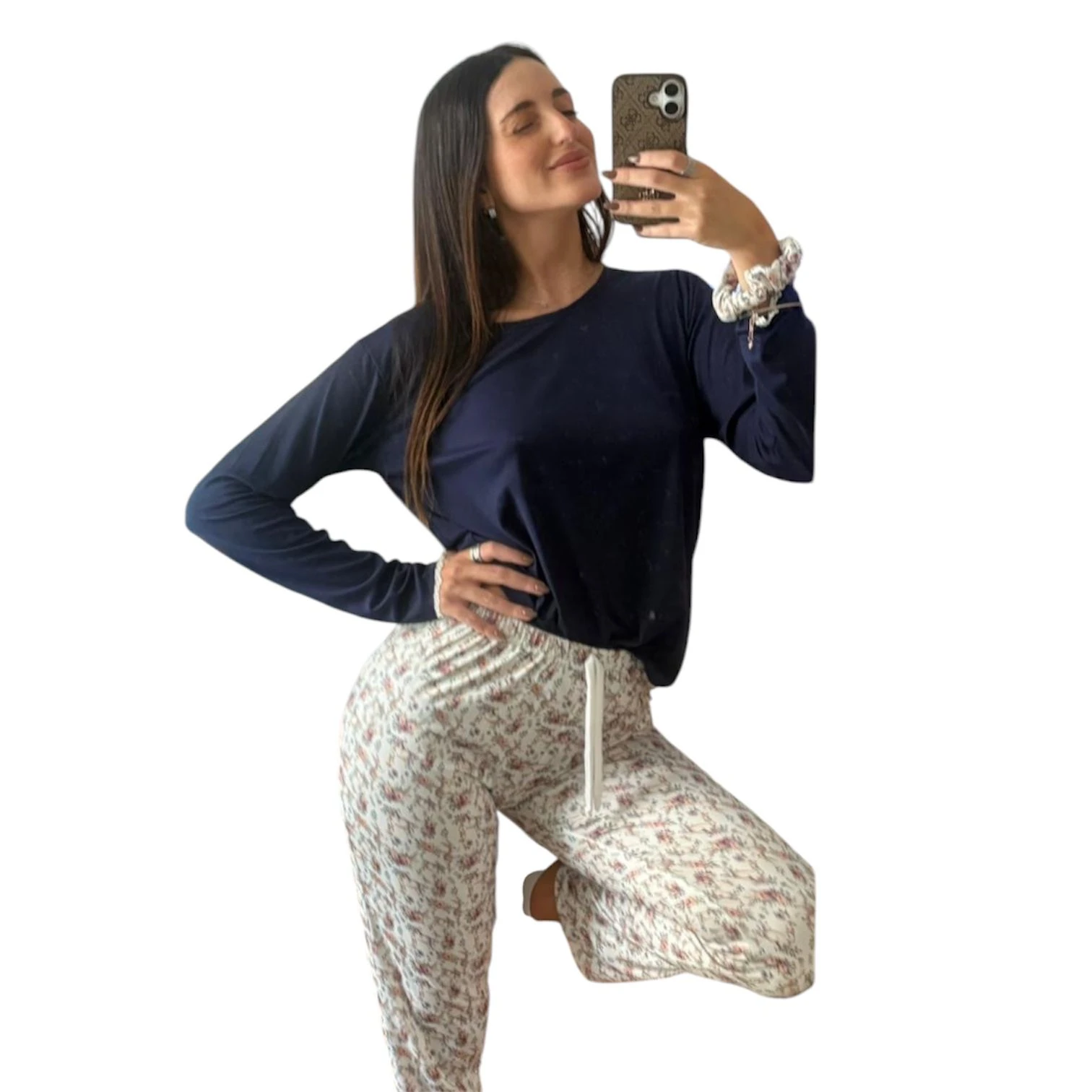 COMBO MAMÁ 10 - PIJAMA CONEJOS + PANTUS CORDE