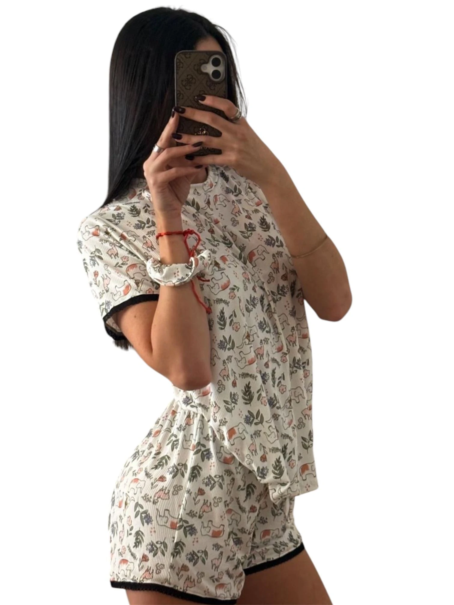 Pijama ANIMALITOS Short + Reme