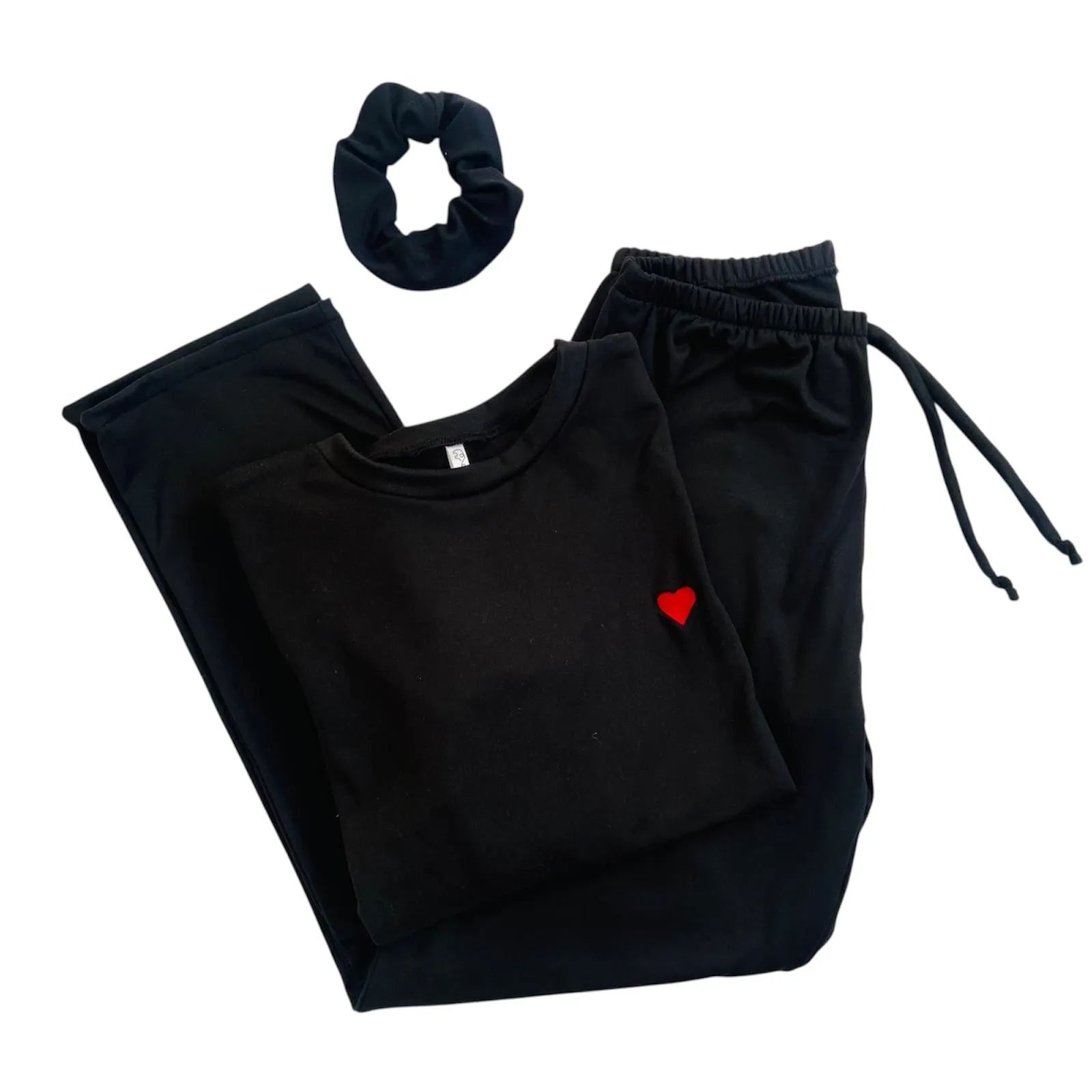 Pijama LINEA BORDADO - CORAZON - Pantalón + Reme