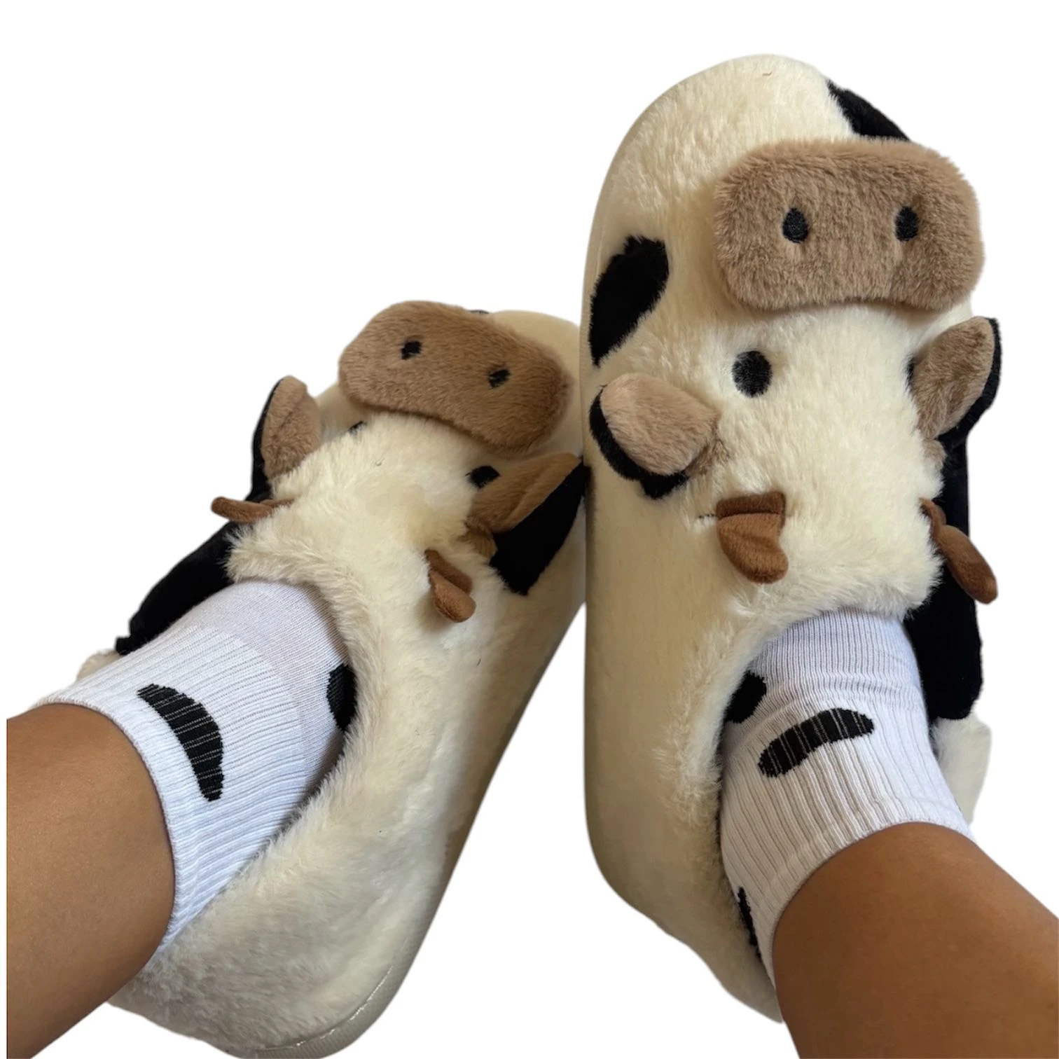 Pantus cerrada VAQUITA - Negro + Medias de REGALO