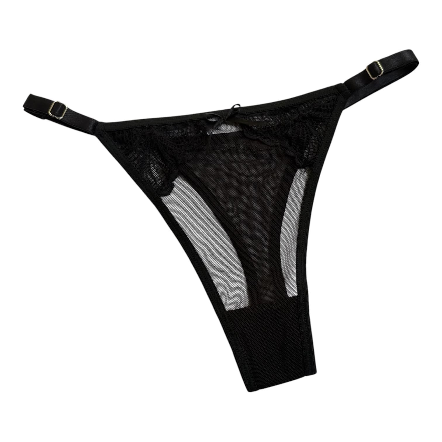 Tanguita Ajustable Negro Microtul