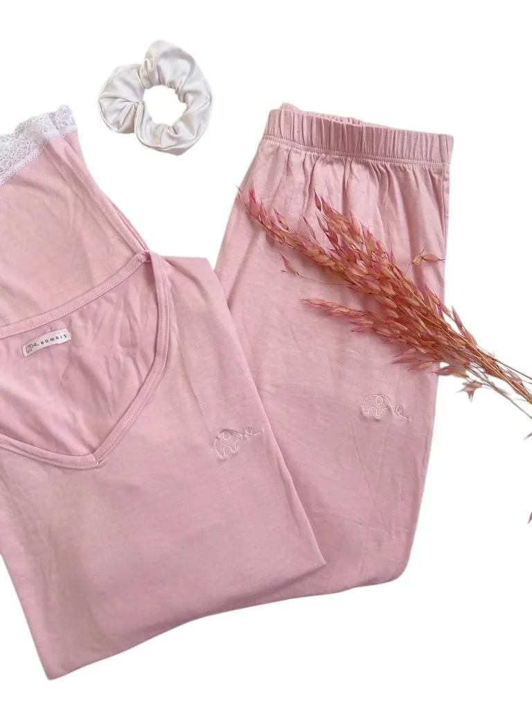 Pijama PINK Pantalón + Reme