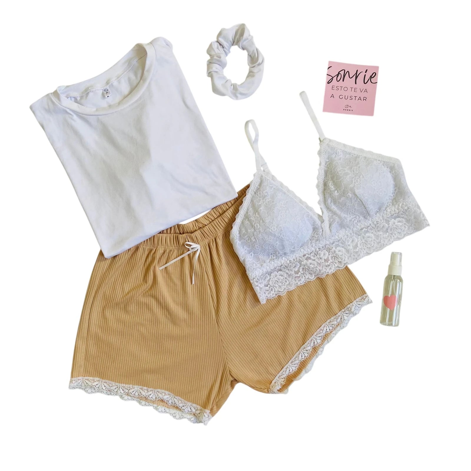 Pijama CAMEL Short+ Reme + Top